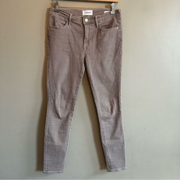 FRAME Le High Skinny Jean in Tawny Multi size 28 - Picture 4 of 9